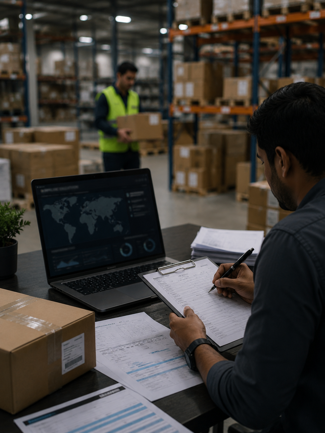 Supplier verification process step